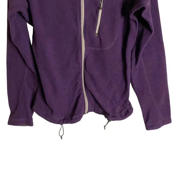 MEC Women's Purple Fleece Full Zip Performance Wear Jacket - Picture 3 of 9